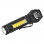 Фонарь налобный аккумуляторный  FOCUSray 1317, диод XPE + диод COB, акб.14500 1200 mAh