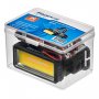 Фонарь налобный аккумуляторный  FOCUSray 1322, цифровой дисплей, акб.18650 1200 mAh, 200 люмен