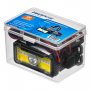Фонарь налобный аккумуляторный  FOCUSray 1325, цифровой дисплей, акб.18650 1200 mAh, 200 люмен
