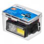 Фонарь налобный аккумуляторный  FOCUSray 1327, цифровой дисп., акб.18650 1200 mAh, 200 люмен, сенсор