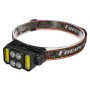 Фонарь налобный аккумуляторный  FOCUSray 1305, 4 диода 4W+2 COB 3W,акб.18650 1200 mAh, сенсор