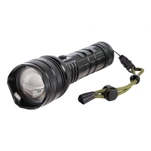 Фонарь ручной аккумуляторный  Smartbuy SBF-40-K, 30 Вт CREE XHP-90, чёрный