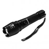 Фонарь ручной аккумуляторный  Smartbuy SBF-20-K, 10 Вт CREE XM-L T6, зум, чёрный