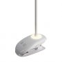 Светильник настольный Ultraflash UF-705 C01, 20 LED, аккум, с прищепкой, белый