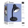 Светильник настольный Smartbuy Е27 чёрный