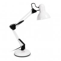 Светильник настольный Smartbuy E27, (на основании, 240V, 60W), белый