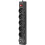 Сетевой фильтр DFS 753 3.0 м, 5 розеток, 2-USB, 2.1А Defender