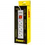 Perfeo сетевой фильтр 3м, 3 розетки, "POWER+", серый (PF-PP-3/3.0-G)
