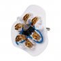 Переходник (220V) тройник ФАZА FAR-3-wh, белый