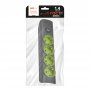 Удлинитель JAZZway ET-04-140G, 1,4м, 4 розетки, заземление, выключатель