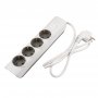 Удлинитель JAZZway ET-04-140W, 1,4м, 4 розетки, заземление, выключатель