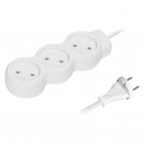 Удлинитель Smartbuy NEW, 7м, 3 розетки, без заземления, 10А/2,2кВт, ПВС 2*1,0