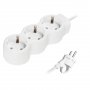 Удлинитель Smartbuy NEW, 3м, 3 розетки, заземление,16А/3.5кВт, ПВС 3*1,0