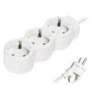 Удлинитель Smartbuy NEW, 7м, 3 розетки, заземление, 16А/3.5кВт, ПВС 3*1,0