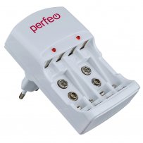 ЗУ Perfeo PF-VN-421 (4х AA/AAA, 9V), таймер (4048)