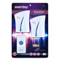 Беспроводной звонок дверной с цифр. код., Smartbuy SBE-21-DP5-32, IP44, 1 кнопка, 2 динамика