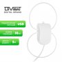 Антенна Волжанка TWIN USB питание активная комнатная 5м с присоской