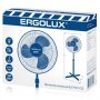 Вентилятор напольный ERGOLUX ELX-FS01-C35 (16 дюймов, 35 Вт, 220-240В, 125 см) бело-синий
