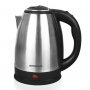 Чайник электрический Ergolux ELX-KS05-C72 (нерж.сталь, окно LED подсв, 1.8л, 160-250В, 1500-2300Вт), матово-чёрный