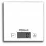 Весы кухонные ERGOLUX ELX-SK01-С01  (до 5 кг, 150*150 мм) белые
