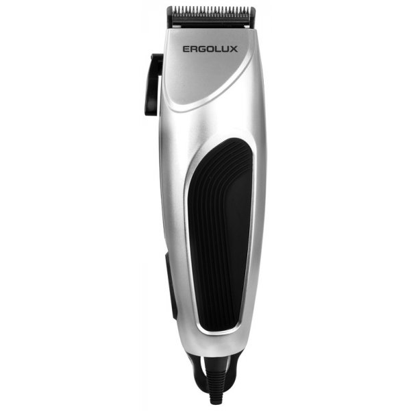 Машинка для стрижки волос ERGOLUX ELX-HC03-C42, 10Вт 220-240В, серебристый