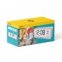 Часы с метеостанцией Perfeo "Brisa", с датчиком t, влажность, дата (PF-S8827), белый