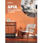 Часы с метеостанцией Perfeo "Apia", с датчиком t, влажность, дата (PF-CX-0828A)