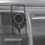 Держатель Deppa Universal QI в авто, чёрный