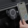 Держатель Deppa Universal QI в авто, чёрный