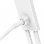 Держатель Borofone BH24 для телефона и планшета 4-10.6", настольный, на прищепке, белый