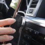 Держатель в авто для телефона Borofone BH7 магнитный, клейкая основа, серебристый