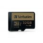 Карта памяти  32GB microSDHC class 10 Verbatim Pro+ (U3) с адаптером