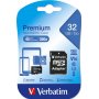 Карта памяти  32GB microSDHC class 10 Verbatim UHS-1 с адаптером