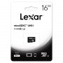 Карта памяти  16GB microSDHC class 10 UHS-1 Lexar без адаптера