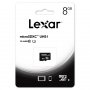 Карта памяти   8GB microSDHC class 10 UHS-1 Lexar без адаптера
