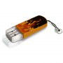 Флешка USB  8GB 2.0 Verbatim Mini Elements Edition Fire