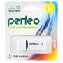 Флешка USB  8GB 2.0 Perfeo C02 White