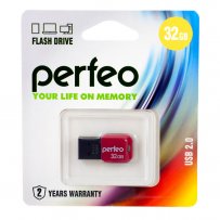 Флешка USB 32GB 2.0 Perfeo M02 Black