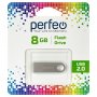 Флешка USB  8GB 2.0 Perfeo M07 Metal Series