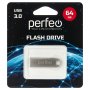 Флешка USB 64GB 3.0 Perfeo M08 Metal Series