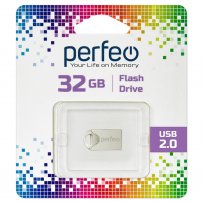 Флешка USB 32GB 2.0 Perfeo M10 Metal Series