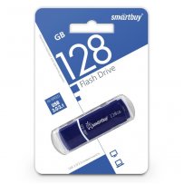 Флешка USB  128GB 3.0 SmartBuy Crown Blue