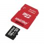 Карта памяти 128GB micro SDXC class 10 SmartBuy UHS-1 с адаптером SD