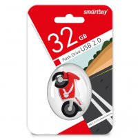 Флешка USB 32GB 2.0 SmartBuy Wild Motobike (Байк)