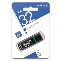 Флешка USB 32GB 3.0 SmartBuy Glossy Dark Grey
