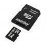 Карта памяти  64GB micro SDXC class 10 SmartBuy с адаптером SD LE