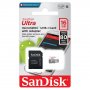 Карта памяти  16GB microSDHC class 10 SanDisk UHS-1 Ultra Android 80MB/s  с адаптером