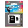 Карта памяти  32GB microSDHC class 10 Silicon Power Elite UHS-I, R/W 85/15 MB/s с адаптером SD