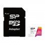 Карта памяти  32GB microSDHC class 10 Silicon Power A1 V10 COLOR с адаптером
