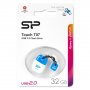 Флешка USB 32GB 2.0 Silicon Power Touch T07 Blue